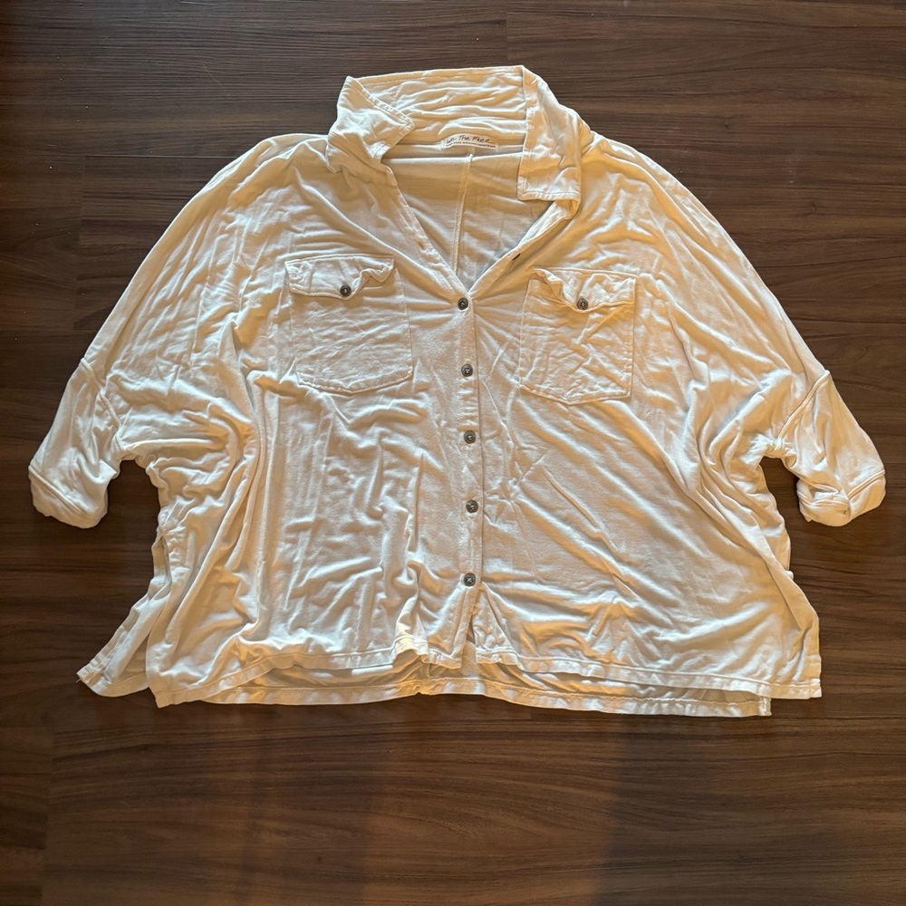 Free people button down